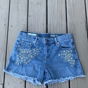 Gap denim shorts vintage